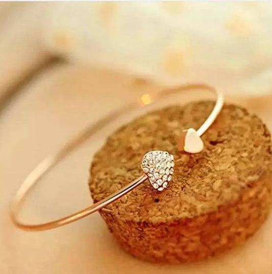 Double Heart Love Bracelet
